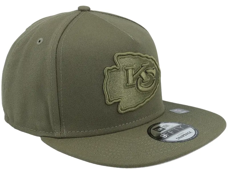 New Era Kansas City Chiefs 9FIFTY Color Pack Olive A-Frame Snapback online