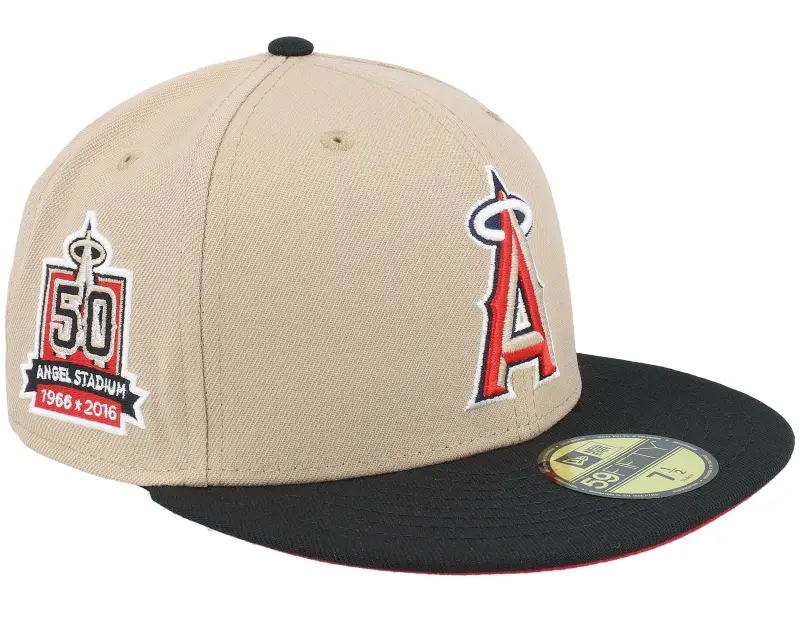 New Era Los Angeles Angels Ultimate 59FIFTY 50th Camel/Black Fitted online
