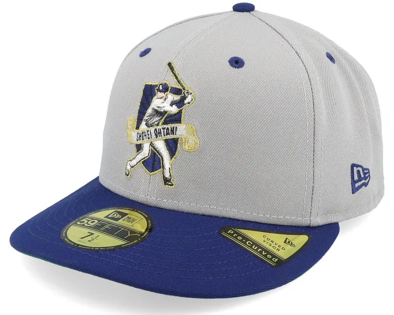 New Era Los Angeles Dodgers 59FIFTY Player Grey/Royal Fitted online