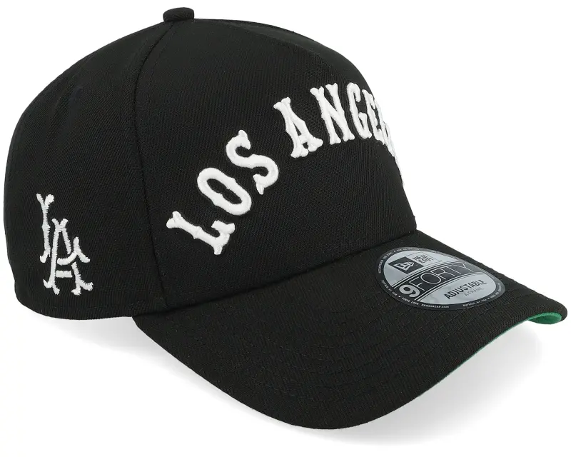 New Era Los Angeles Dodgers 9FORTY Black A-Frame Adjustable online
