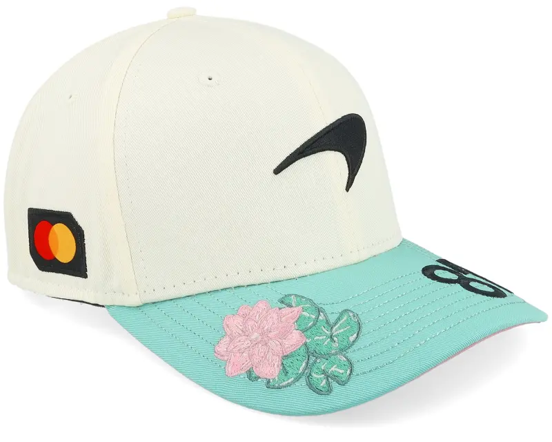 New Era McLaren F1 25 Brazil Piastri 9SEVENTY Cream/Teal Adjustable online