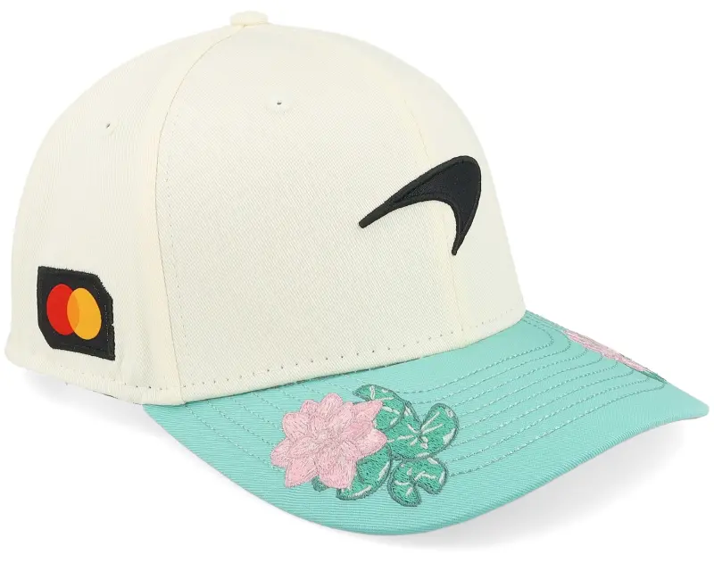 New Era McLaren F1 25 Brazil Team 9SEVENTY Cream/Teal Adjustable online