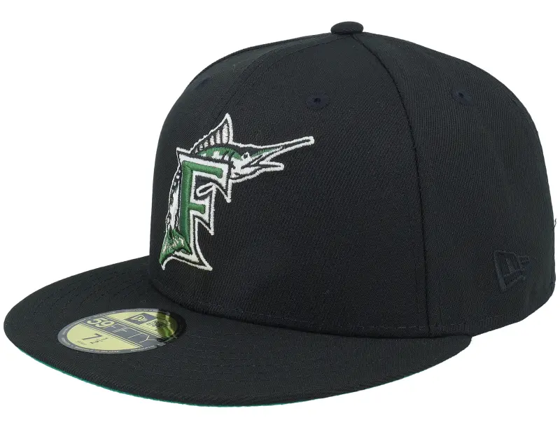 New Era Miami Marlins Sparkly 59FIFTY 10th Anniversary Black Fitted online