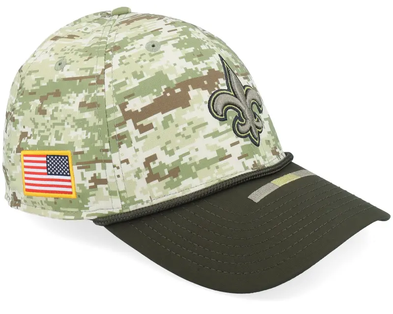 New Era New Orleans Saints NFL 39THIRTY Salute To Service Camo Fitted online