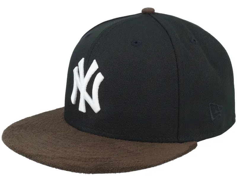 New Era New York Yankees Fall Adventure 59FIFTY 99 World Series Black/Walnut Suede Fitted online
