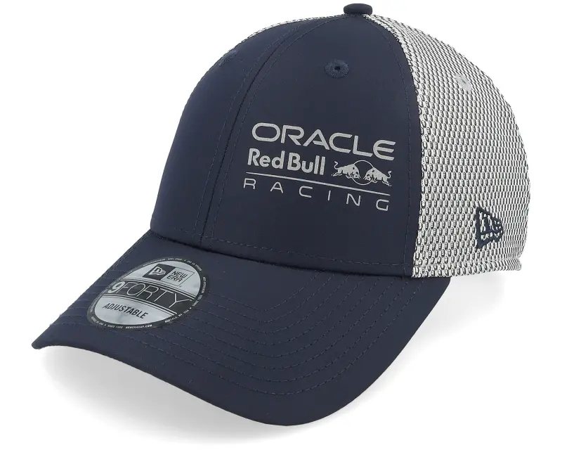 New Era Red Bull F1 25 Vegas Team 9FORTY Navy/Reflective Mesh Trucker online