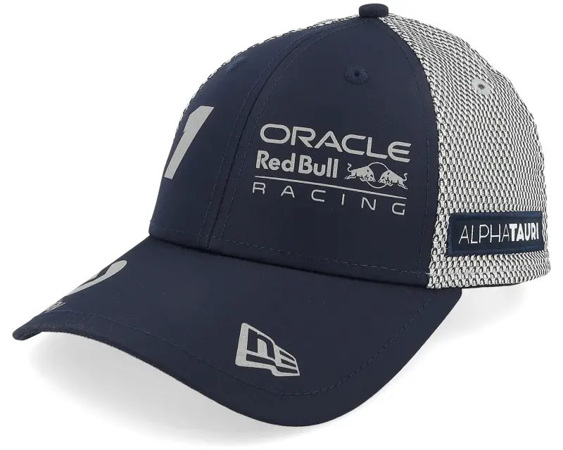 New Era Red Bull F1 25 Vegas Verstappen 9FORTY Navy/Reflective Mesh Trucker online