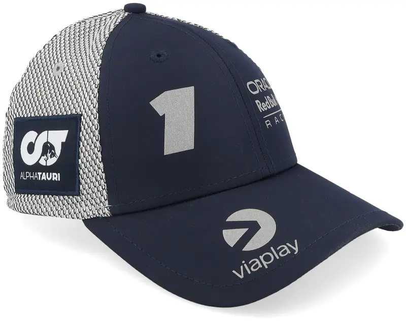 New Era Red Bull F1 25 Vegas Verstappen 9FORTY Navy/Reflective Mesh Trucker online
