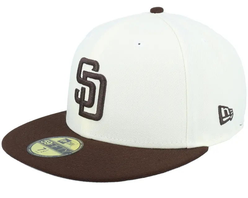 New Era San Diego Padres Ultimate 59FIFTY 98 World Series Chrome/Wood Fitted online