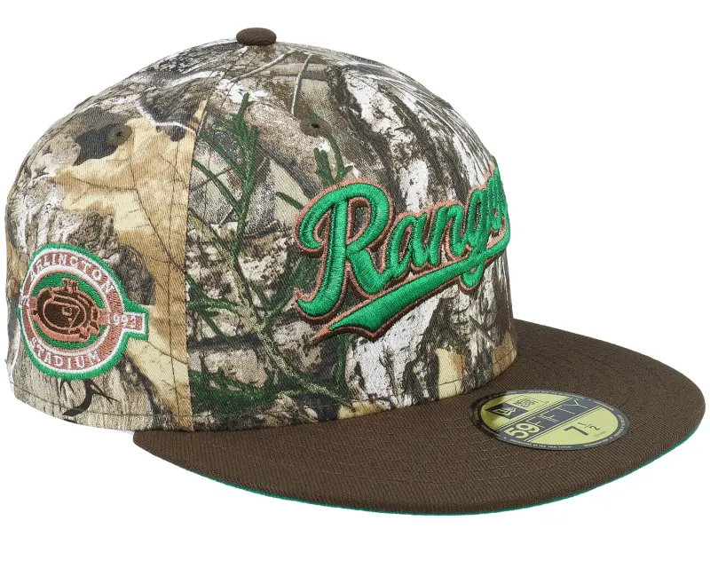 New Era Texas Rangers Fall Adventure 59FIFTY Stadium Realtree/Walnut Fitted online