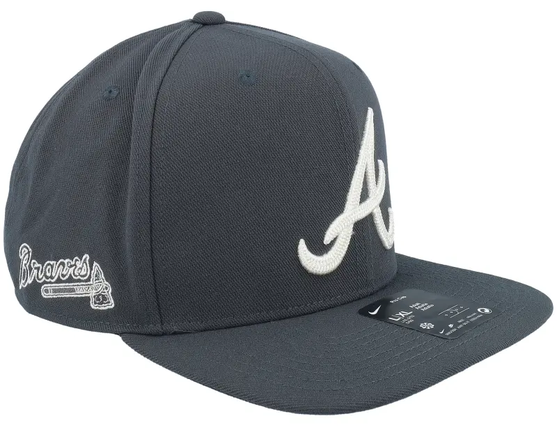 Nike MLB Atlanta Braves Statement Dri-fit Pro Anthracite Snapback – Nike online