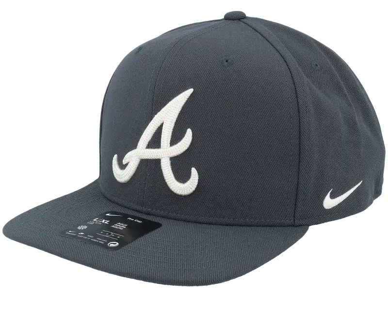 Nike MLB Atlanta Braves Statement Dri-fit Pro Anthracite Snapback – Nike online