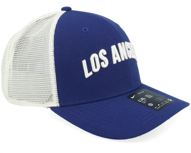 Nike MLB Los Angeles Dodgers Dri-fit Rise Blue/Natural Trucker – Nike online