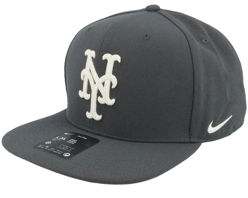 Nike MLB New York Mets Statement Dri-fit Pro Anthracite Snapback – Nike online
