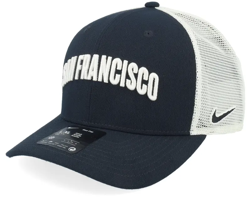 Nike San Francisco Giants Dri-fit Rise Black/Natural Trucker online