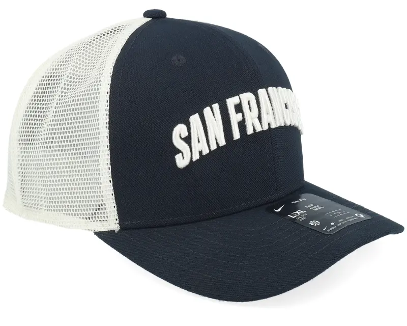 Nike San Francisco Giants Dri-fit Rise Black/Natural Trucker online