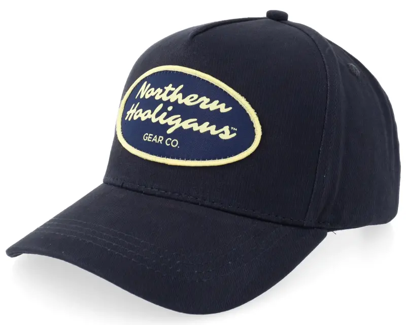 Northern Hooligans Garage Cap Washed Black A-frame Adjustable online