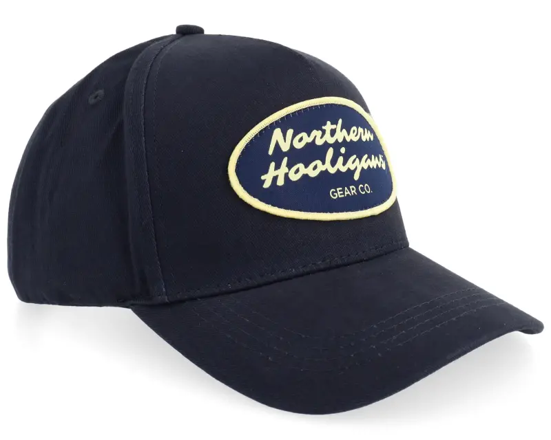 Northern Hooligans Garage Cap Washed Black A-frame Adjustable online