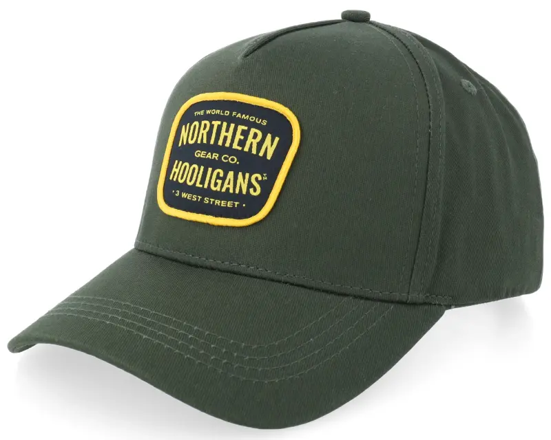 Northern Hooligans World Famous Cap Bottle Green A-frame Adjustable online
