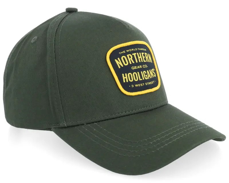 Northern Hooligans World Famous Cap Bottle Green A-frame Adjustable online