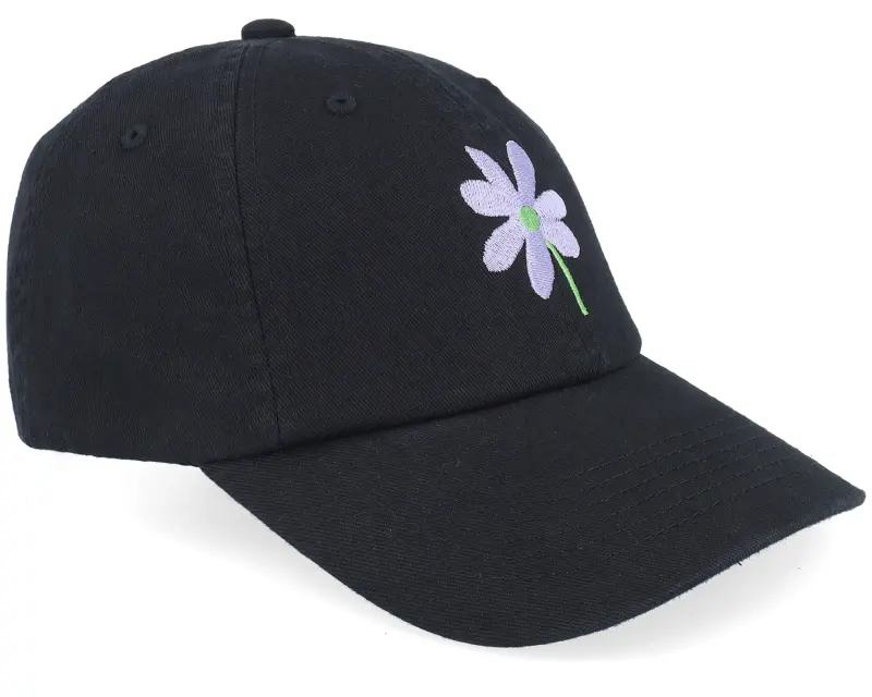 Olle Eksell Blomman Stone Washed Black Dad Cap online