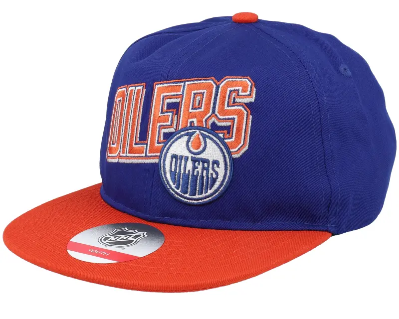 Outerstuff Kids Edmonton Oilers NHL Blue/Orange Snapback online