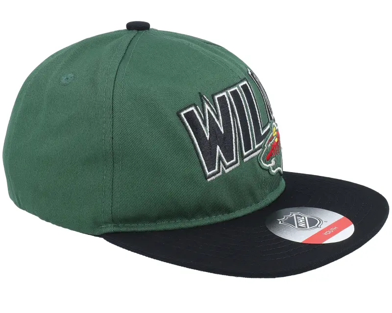 Outerstuff Kids Minnesota Wild NHL Green/Black Snapback online