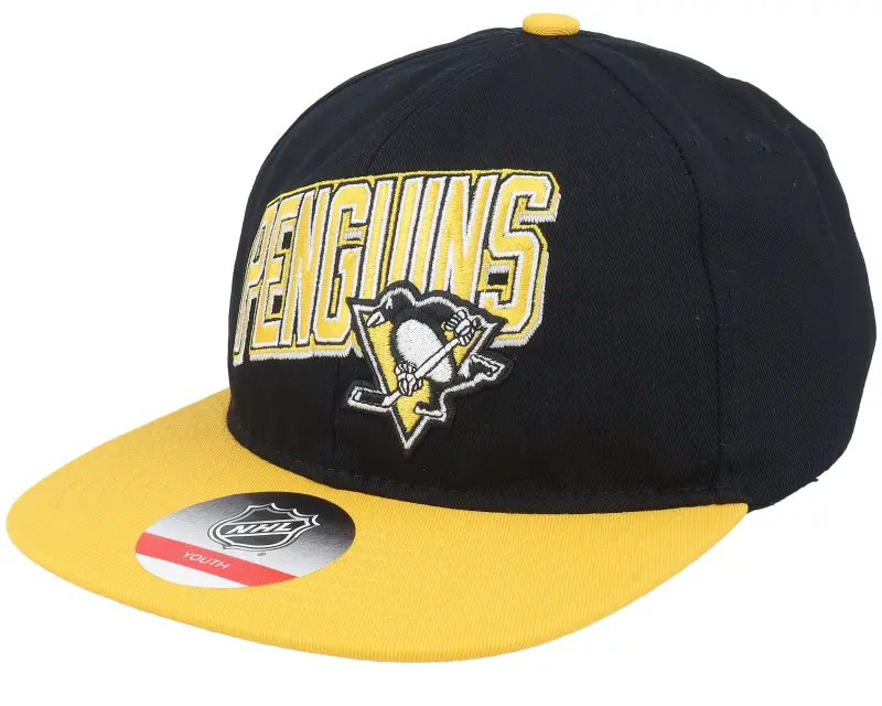 Outerstuff Kids Pittsburgh Penguins NHL Cap Black/Yellow Snapback online