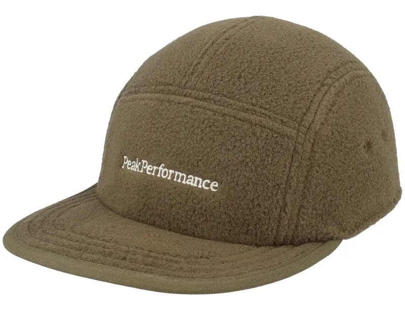 Peak Performance Fleece Cap Meadow Moss 5-Panel online