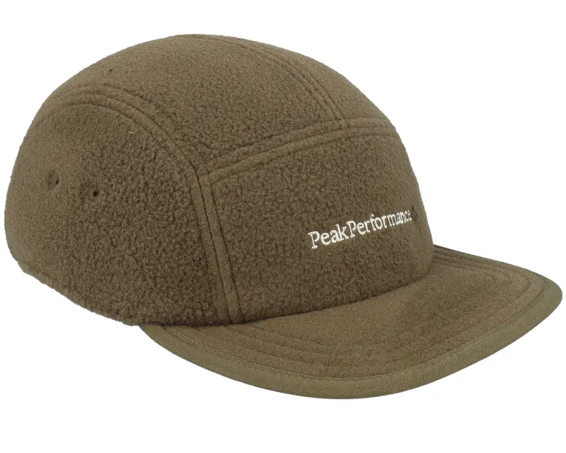 Peak Performance Fleece Cap Meadow Moss 5-Panel online