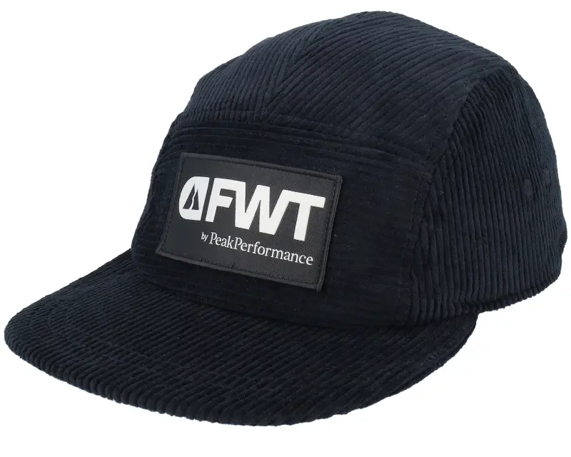 Peak Performance Fwt Corduroy Cap Black 5-panel online