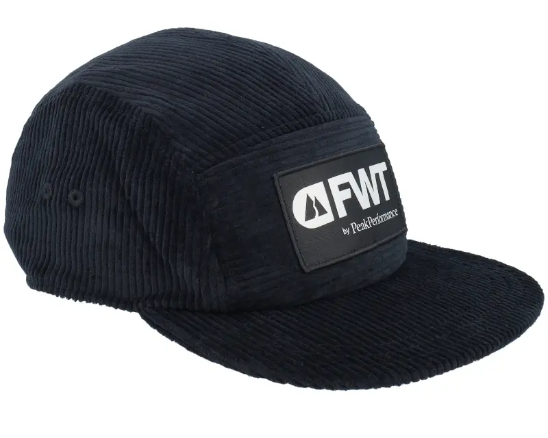 Peak Performance Fwt Corduroy Cap Black 5-panel online