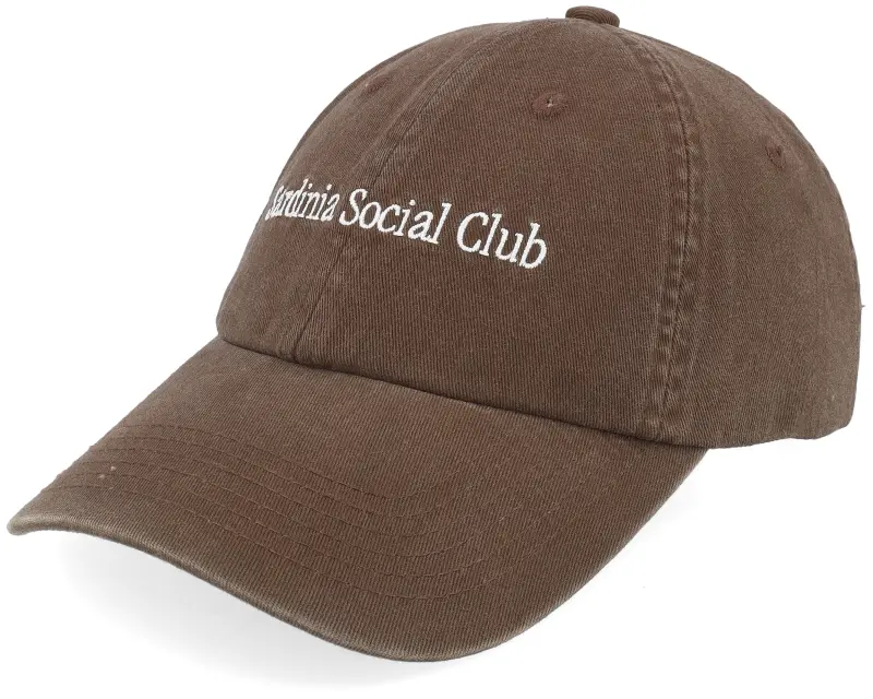 Pica Pica Sardinia Social Club Brown Dad Cap online