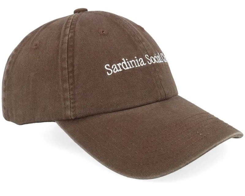Pica Pica Sardinia Social Club Brown Dad Cap online