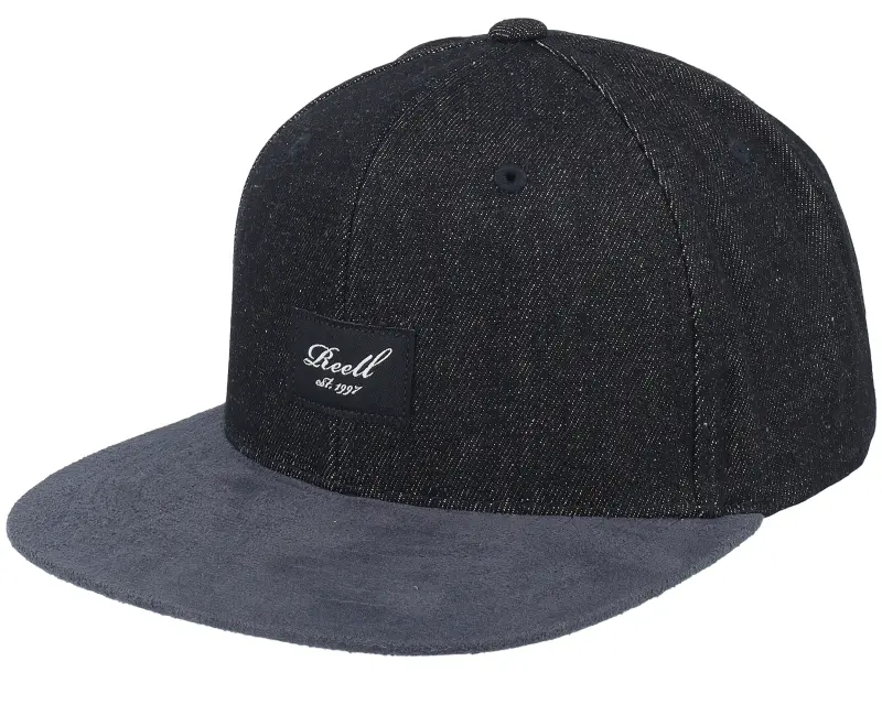 Reell Suede Cap Black Denim Snapback online