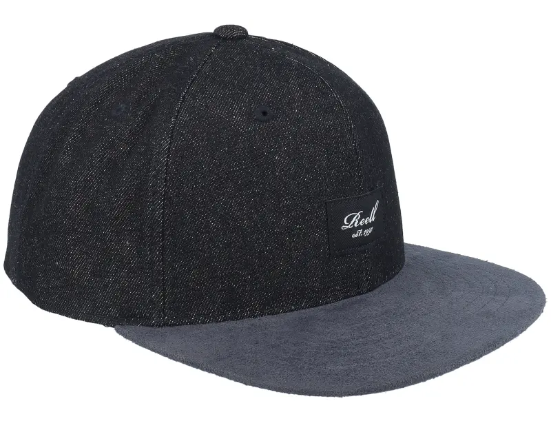 Reell Suede Cap Black Denim Snapback online