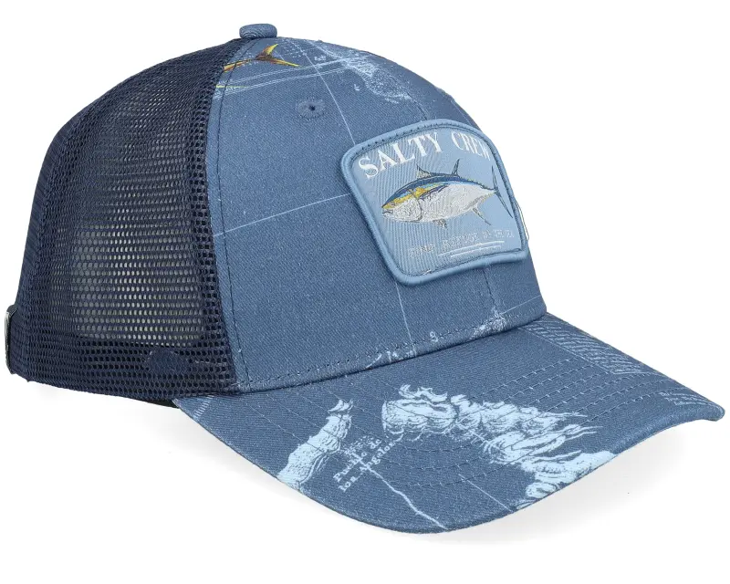 Salty Crew Big Blue Amadeo Retro Channel Blue Trucker online