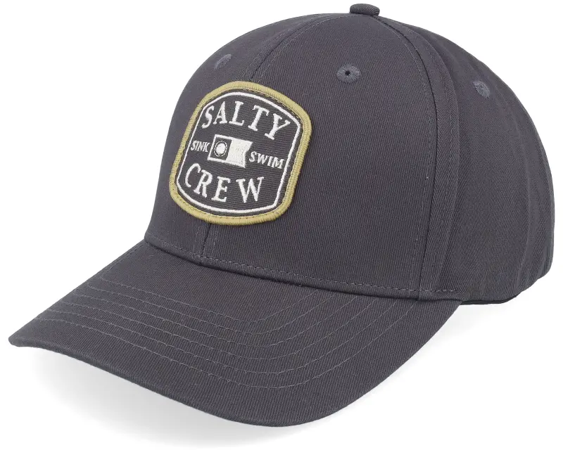 Salty Crew Capitals Charcoal Adjustable online
