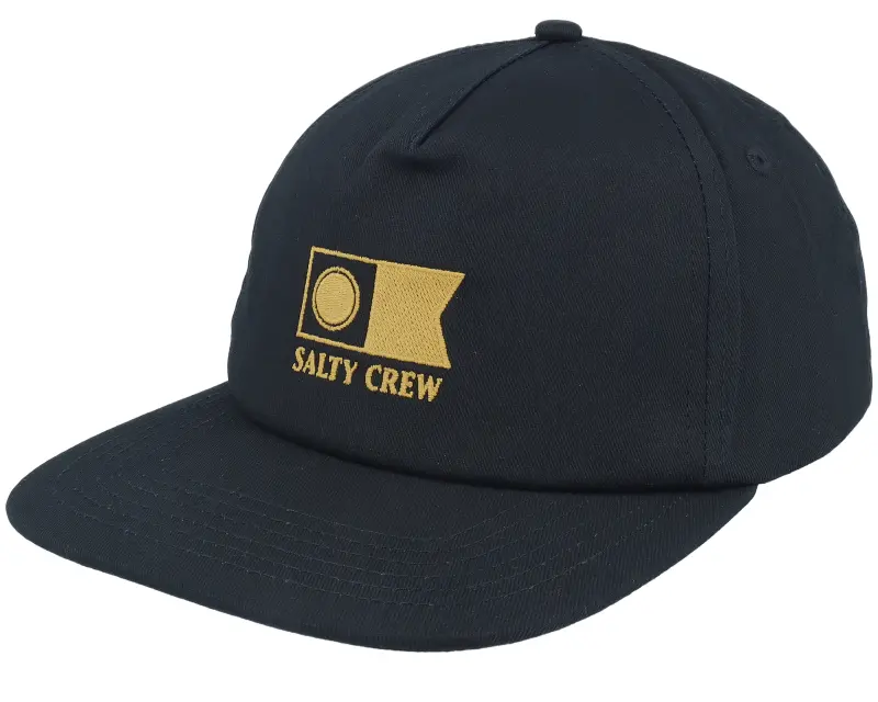 Salty Crew Flagship Black Snapback online