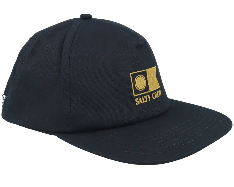 Salty Crew Flagship Black Snapback online
