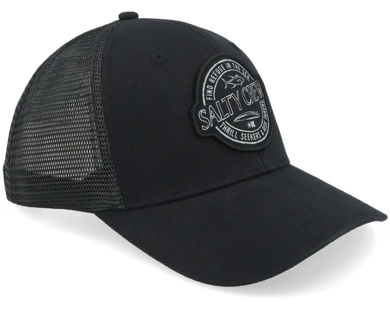 Salty Crew Skewed Black Trucker online