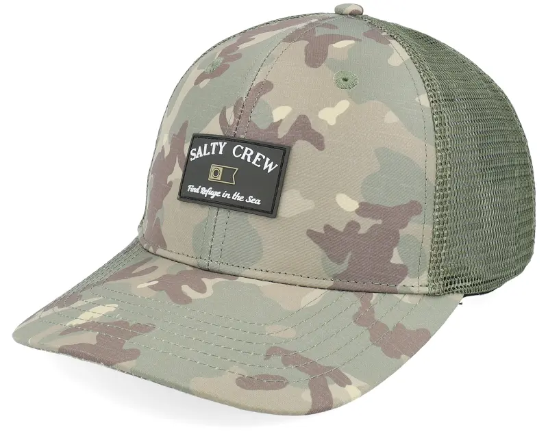 Salty Crew Steadfast Retro Camo Trucker online
