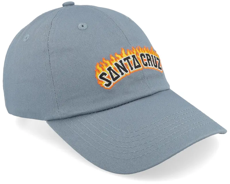 Santa Cruz Burnt Collegiate Cap Heritage Blue Dad Cap online