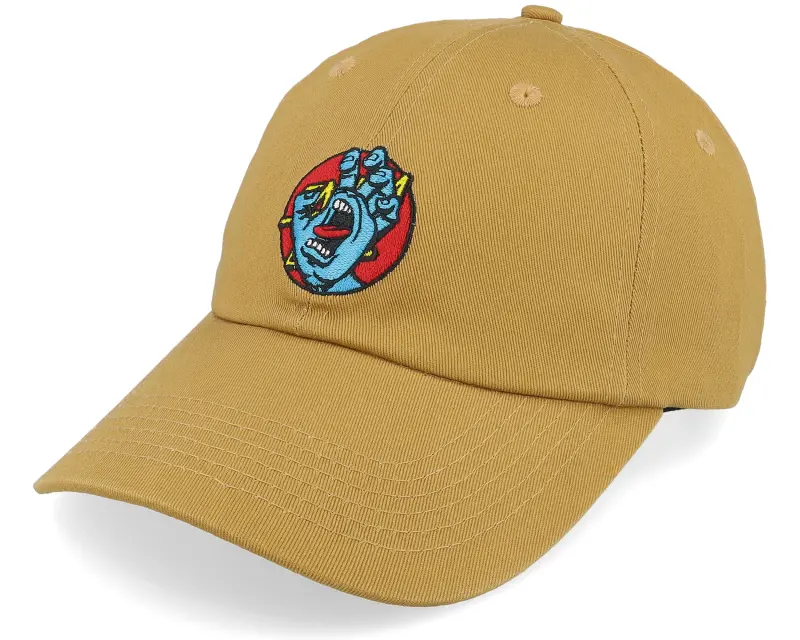 Santa Cruz Hand Dot Cap Wheat Dad Cap online