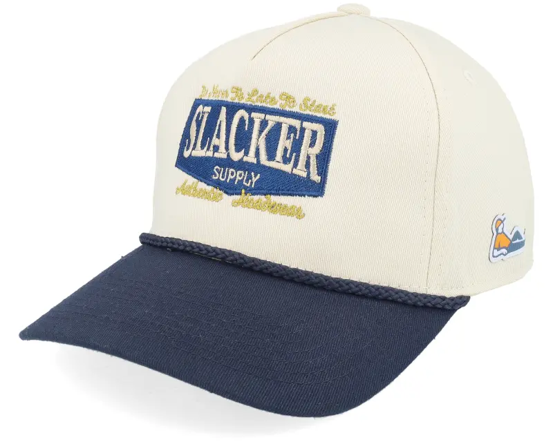 Slacker Supply Batch Logo Navy Rope Stone/Navy A-frame Adjustable online