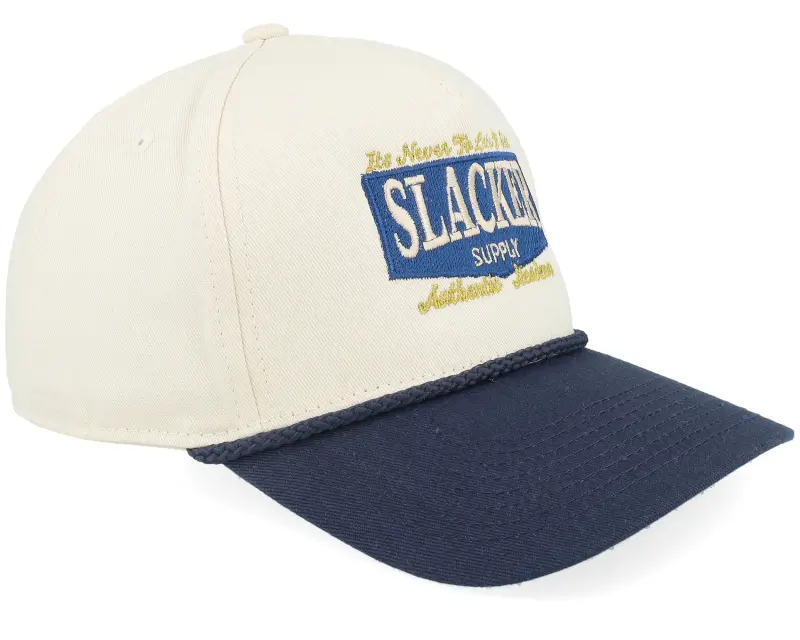 Slacker Supply Batch Logo Navy Rope Stone/Navy A-frame Adjustable online