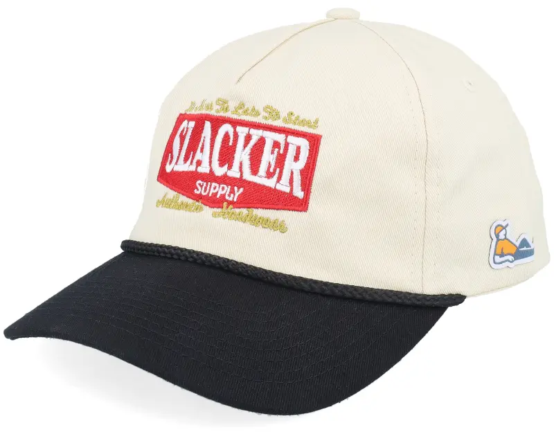 Slacker Supply Batch Logo Red Rope Golfer Stone/Black A-frame Adjustable online