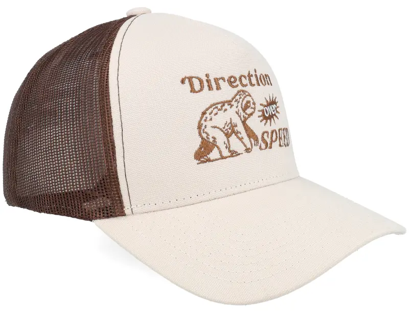 Slacker Supply Direction Over Speed Canvas Beige/Brown A-frame Trucker online