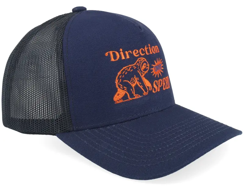 Slacker Supply Direction Over Speed Canvas Navy/Black A-frame Trucker online
