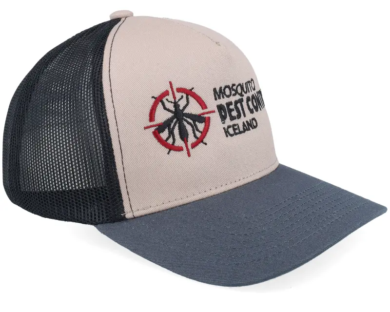 Slacker Supply Mosquito Pest Control Iceland Grey/Black/Charcoal A-frame Trucker online